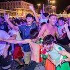 Uefa 2020, l'Italia batte la Spagna: festeggiamenti a Piazza del Popolo (foto D. Fracassi/Ag.Toiati)