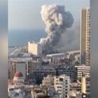 Beirut, il boato impressionante generato da una delle esplosioni