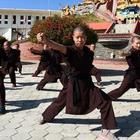 Le monache guerriere che praticano kung fu per difendersi dagli abusi