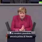 Merkel: «Non dovrà essere l'ultimo Natale con i nonni»