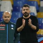 Napoli, Gattuso: «De Laurentiis? Gli ultimi 15 giorni mi hanno deluso»