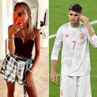 Alice Campello (la moglie di Morata) e gli insulti choc dopo il gol in Italia-Spagna