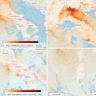 Cala lo smog nel nord Italia: il satellite mostra le immagini