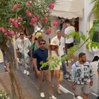 Jennifer Lopez e Ben Affleck a Capri