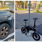 Incidente tra bici elettrica e auto a Lecce: un ferito ricoverato al “Fazzi”