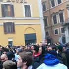 La protesta dei consumatori di sigarette elettroniche a Montecitorio