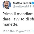 Salvini rompe il silenzio elettorale: «Mandiamo avviso sfratto a governo»