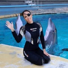 Gessica Notaro, dopo il matrimonio e il viaggio di nozze torna in vasca con i delfini: «Qui mi sento a casa»