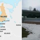 Russia, mezzi militari al confine della Finlandia