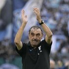 Sarri, le foto dell'allenatore della Lazio