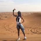 Melissa Satta, vacanze da single a Dubai