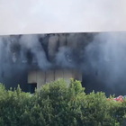 Incendio a Malagrotta, domate le fiamme ma continuano le colonne di fumo