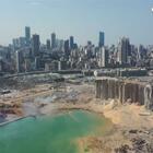 Beirut il giorno dopo l'esplosione: le immagini dall'alto