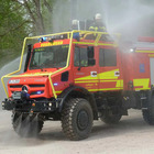 Unimog svela un nuovo mezzo tutto terreno per i Vigili del Fuoco. Capacità di guado di 1,2 metri, serbatoio d’acqua di 3.200 litri