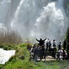 Terni, Pasqua da record: traina la Cascata, ma la ruota panoramica è la novità
