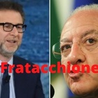 Fratacchione, il governatore De Luca chiama così Fabio Fazio: ecco cosa significa