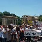 Vaccini, manifestazione a Roma dei free-vax