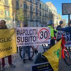 immagine «Napoli Città 30», flashmob in via Foria: «Basta morti in strada»
