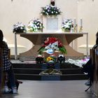 Le immagini del funerale (Foto Flavia Lucidi/Toiati )