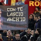Addio De Rossi, l'omaggio dei tifosi: «Siamo tutti DDR»