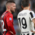 Juventus-Milan, Bonucci-Rebic: il duello visto dai social