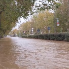 Maltempo a Milano, auto immerse nel fango e strade allagate