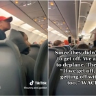 Coppia "maleducata" si rifiuta di lasciare l'aereo