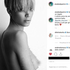 Elodie, compleanno in topless su Instagram: «Volevo sentirmi bella»