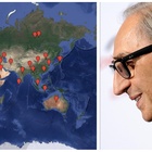 Franco Battiato, dal Tennessee a Alexanderplatz: su Google la mappa con tutti i luoghi citati nelle sue canzoni