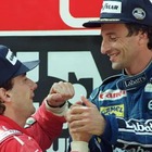 Patrese ricorda Ayrton: «Senna era un amico ma in pista finì a ruotate. Dovevamo correre insieme sulla Ferrari»