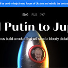 Ucraina, «Mandiamo Putin su Giove»