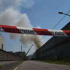 Pauroso incendio in una fabbrica di Novate Milanese...