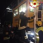 Firenze, treno finisce sulla piattaforma: feriti tre operai