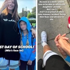Bianca Balti e l'emozione per la figlia Mia al primo giorno di liceo in America: «Ho pianto perché...»