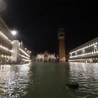 Venezia, la marea a 187 centimetri. Danni a San Marco. Venti a 100 km/h. Il sindaco: un disastro. Un anziano morto fulminato in casa