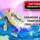 Meteo, svolta artica: temporali, grandine e crollo delle temperature su tutta Italia