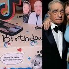 Martin Scorsese festeggia 81 anni, la festa di compleanno insieme alla figlia: la torta è un omaggio a TikTok