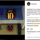L'addio di Messi in un video su Instagram