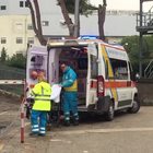 Le prime ambulanze all'ospedale di Pescara