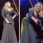 Adele dimentica le parole di una canzone al concerto e chiede aiuto a un fan: «Ricordami il testo per favore»