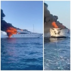 Yacht di lusso a fuoco a Formentera, a bordo c'era un pokerista famoso. «L'incendio ha distrutto tutto»