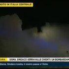 Terremoto nel Centro Italia, il crollo in diretta