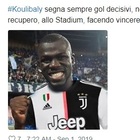 Autogol di Koulibaly, vendetta Juve sui social: «A Torino fa solo gol decisivi»