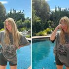 Ellie Goulding in spiaggia con un bikini Fendi dal prezzo stellare: lezioni di surf e dolci baci all'istruttore (anche di Shakira)