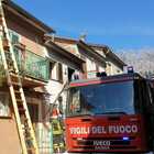Rieti, incendio nell'abitazione: soccorso e salvato dai vigili del fuoco
