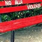 Narni, una panchina rossa per rimettere all’attenzione la violenza sulle donne