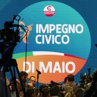 Luigi Di Maio presenta il simbolo del suo nuovo partito "Impegno Civico"