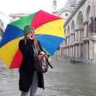 Maltempo, acqua alta a Venezia