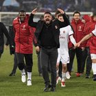 Gattuso: «Lazio fortissima, siamo stati bravi a soffrire»