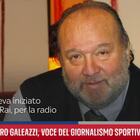 Addio Giampiero Galeazzi, voce del giornalismo sportivo